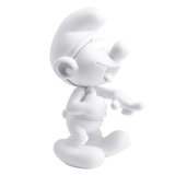 Figura Pitufo Bromista Blanco Pequeño