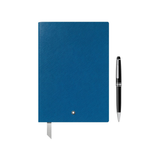 Meisterstuck Platinum Classique Bolígrafo y Cuaderno #146 Azul Eléctrico