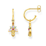 Aretes Escarabajo Dorado