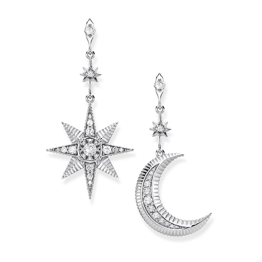 Aretes Royalty Estrella y Luna