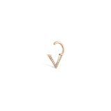 Piercing de Diamantes en V
